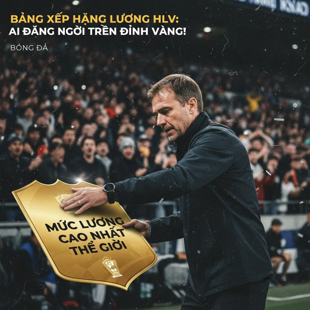 Bảng Xếp Hạng Lương HLV: Ai Đang Ngồi Trên Đỉnh Vàng?