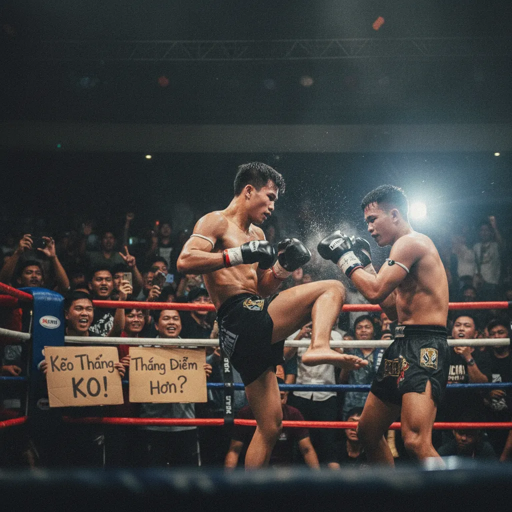 Phân tích bản chất kèo thắng KO: Canh bạc một khoảnh khắc