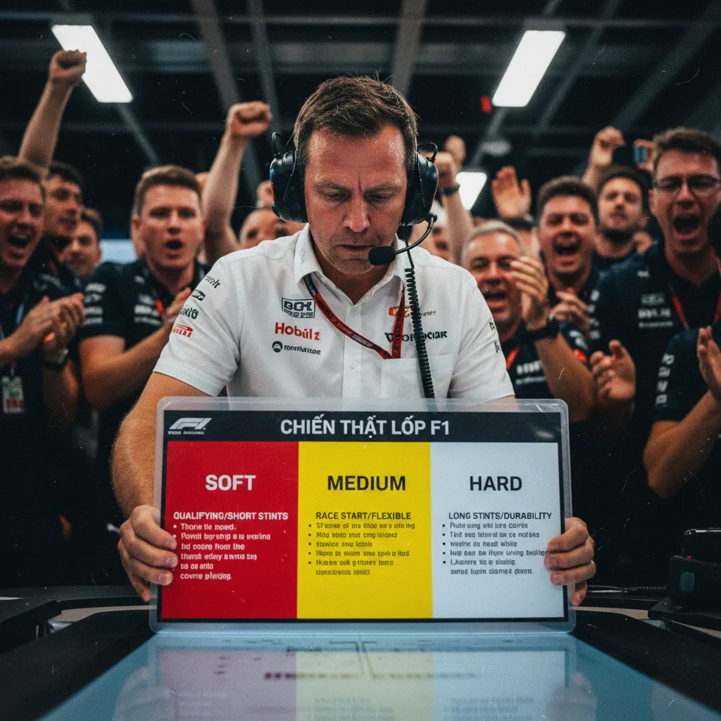 Một pha pit stop thay lốp trong F1