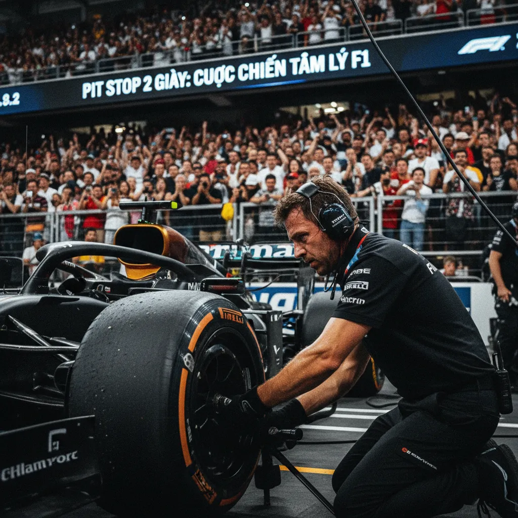 Phân tích cận cảnh một pha thay lốp F1 dưới 2 giây.