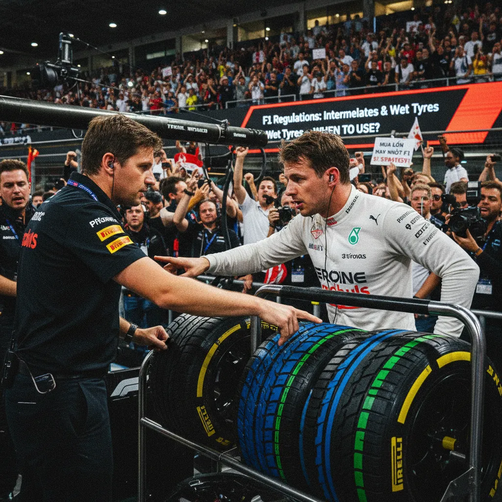 Lốp F1 Full Wet (xanh dương)