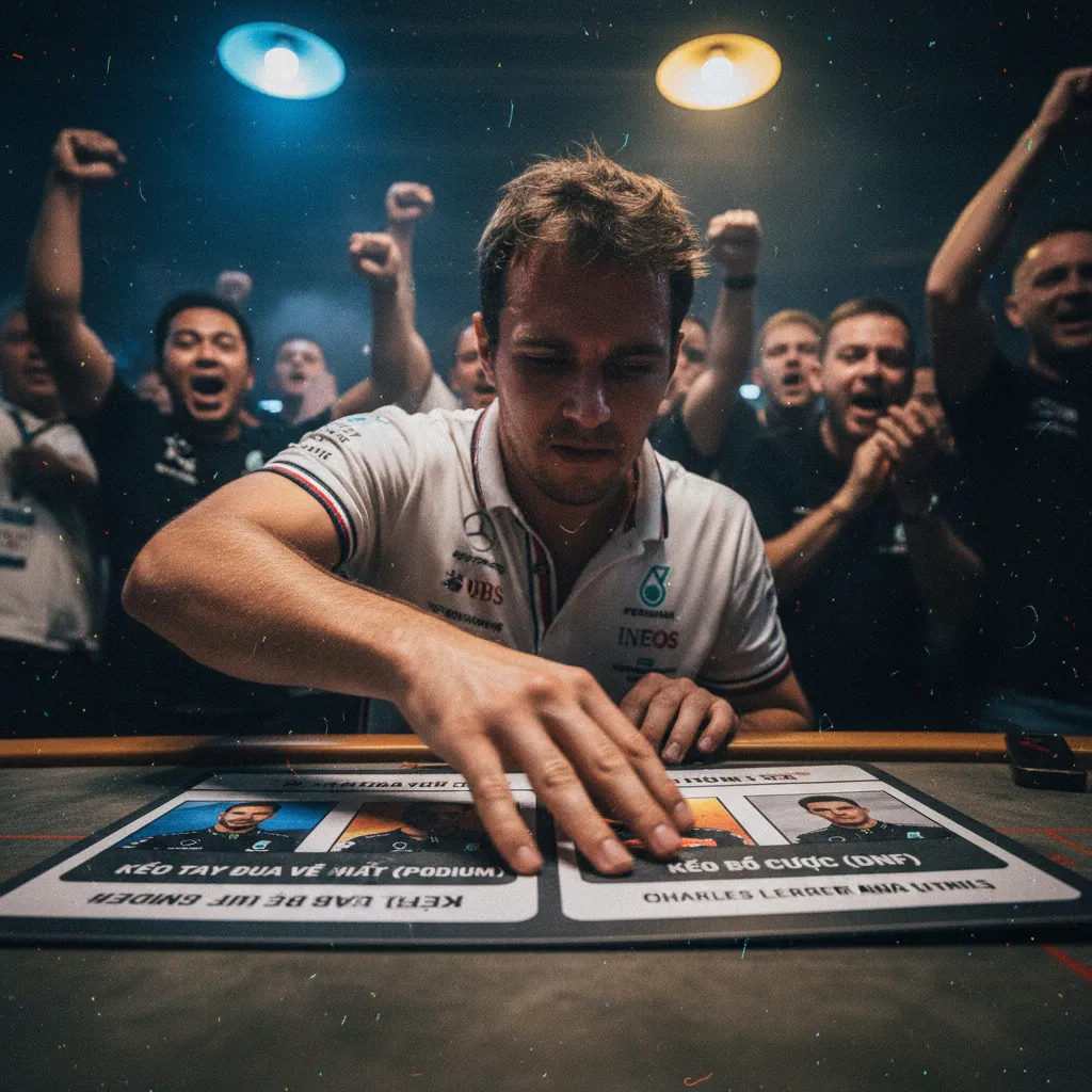 Giải mã kèo F1: Về nhất (Winner/Podium) và Bỏ cuộc (DNF)